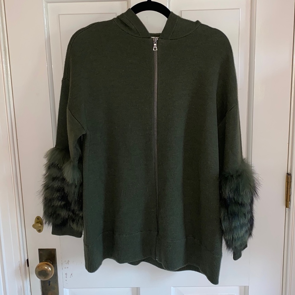 Zip up sweater
